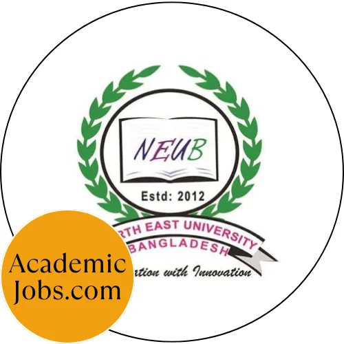 North East University Bangladesh logo