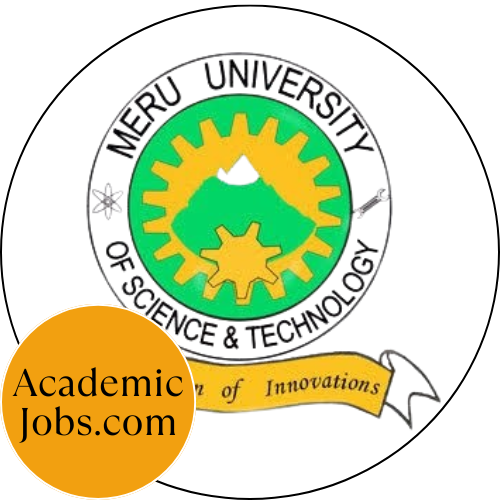 MUST - Meru University of Science and Technology logo