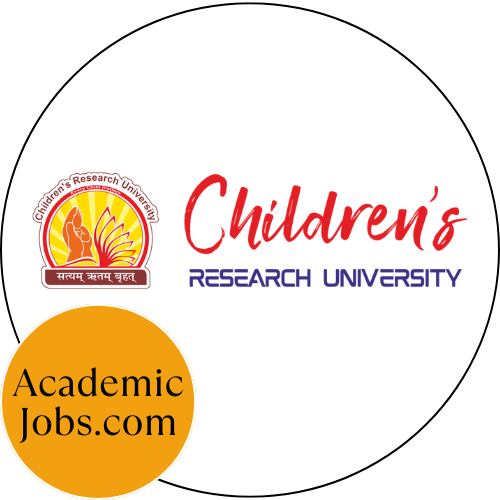 Childrens Research University, Gandhinagar logo