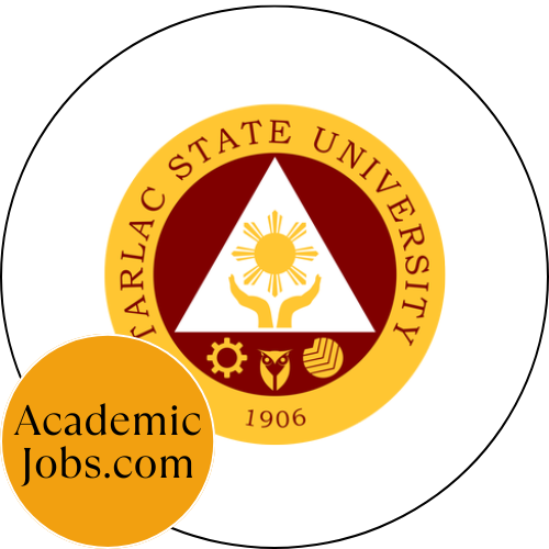 El logo de Tarlac State University Jobs