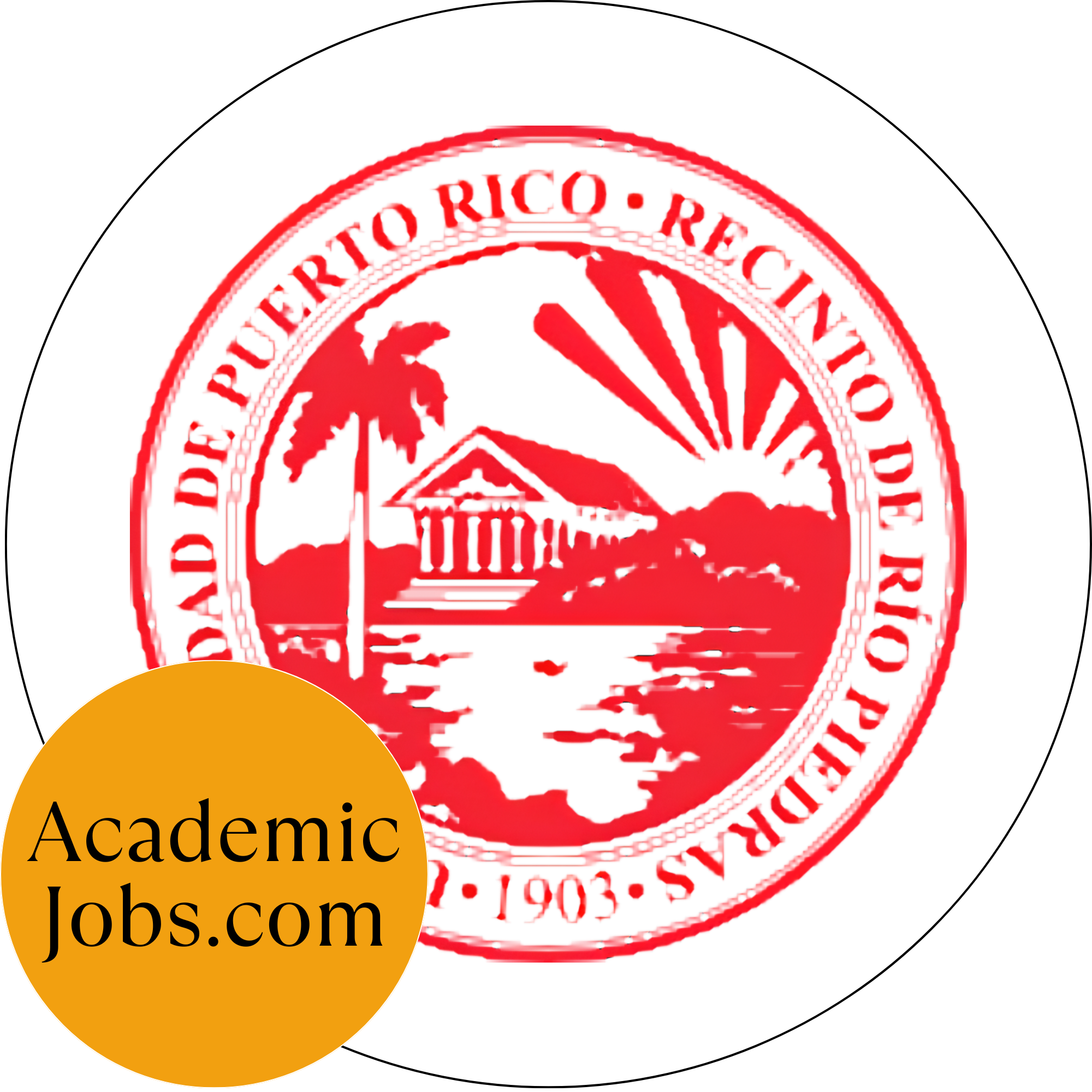 Le logo Universidad de Puerto Rico, Rio Pedras Jobs