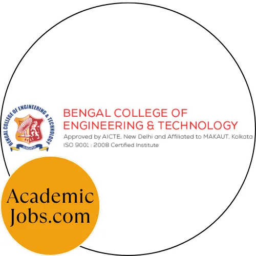 Bengal Engineering College Jobs