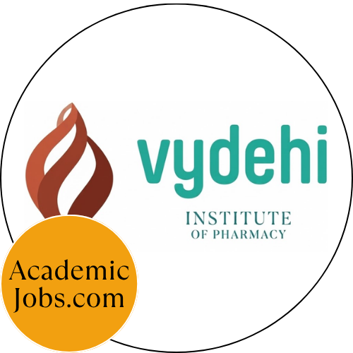 El logo de Vydehi Institute of Pharmacy
