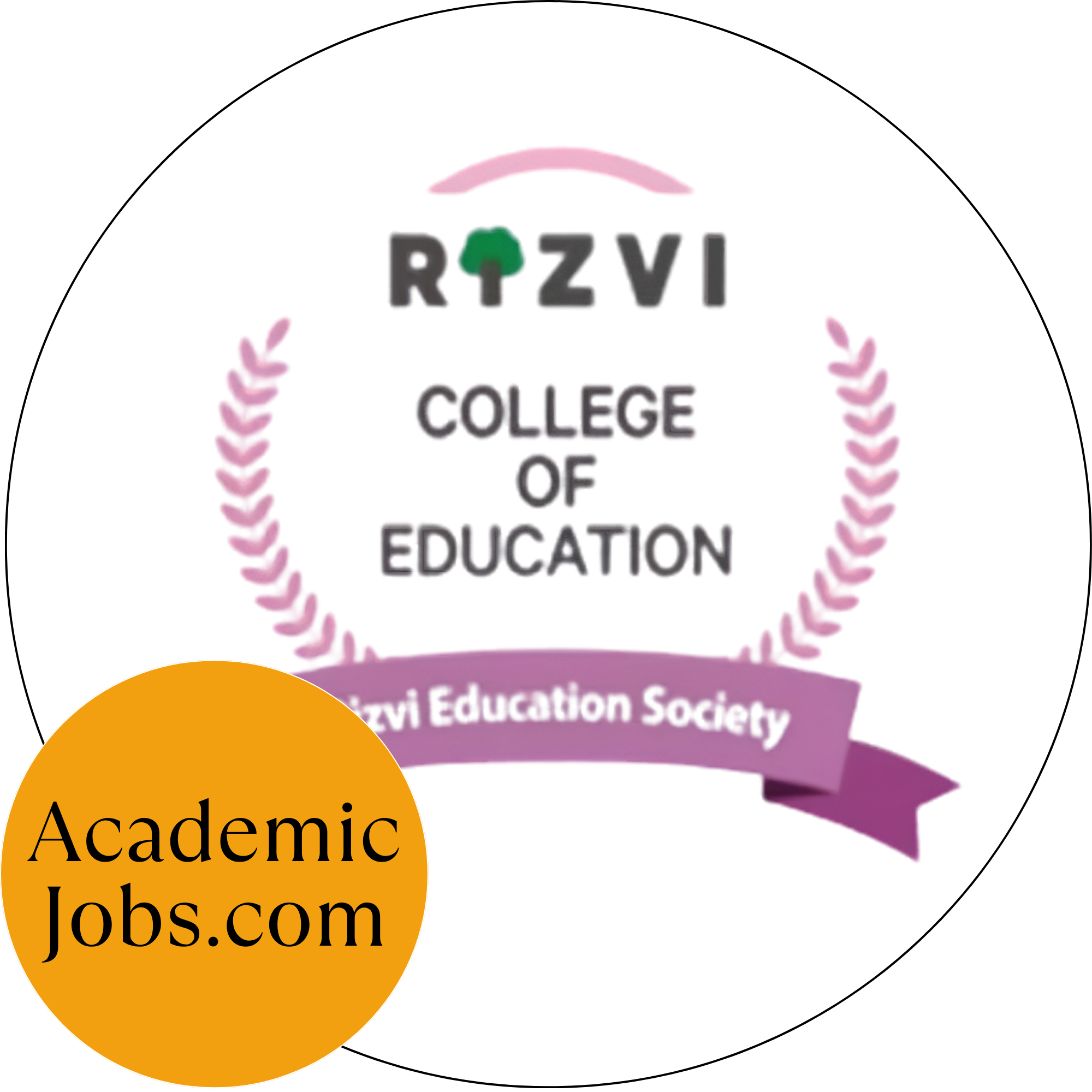 El logo de Rizvi College of Education