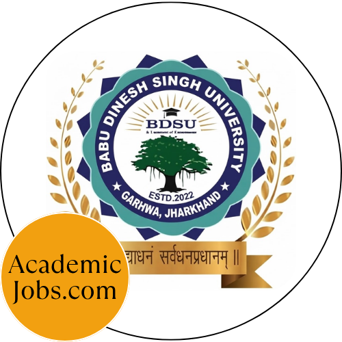 El logo de Babu Dinesh Singh University