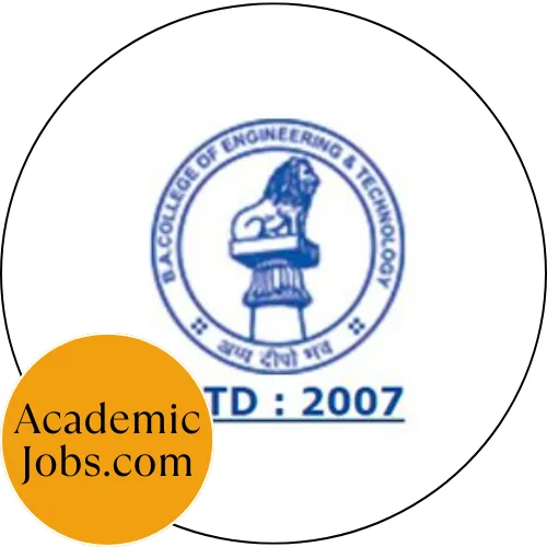 BA College of Engineering & Technology, Jamshedpur