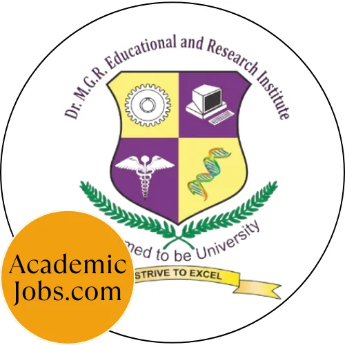 Dr MGR Educational And Research Institute