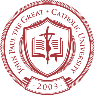 John Paul the Great Catholic University logo
