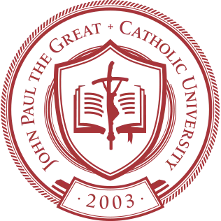 John Paul the Great Catholic University logo