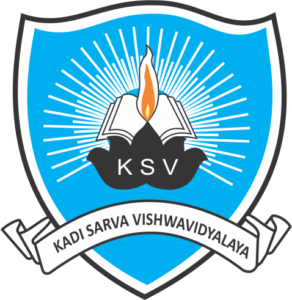 Kadi Sarva Vishwavidyalaya logo