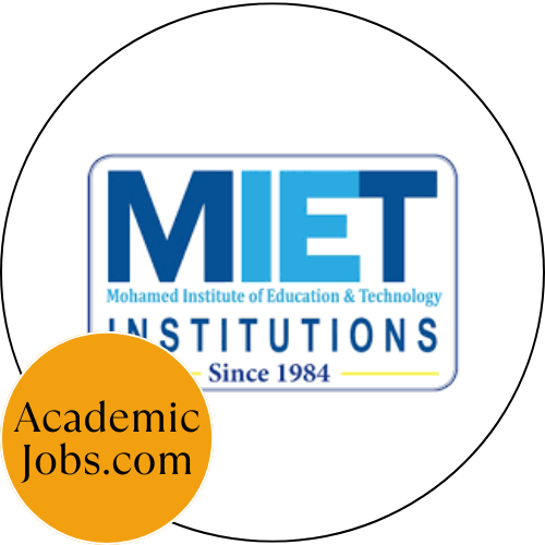 M.I.E.T. Engineering College  logo