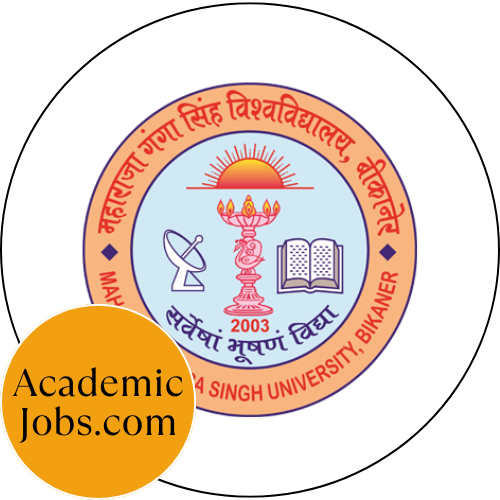 Maharaja Ganga Singh University, Bikaner logo