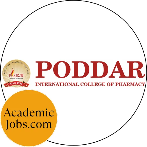 Poddar International College of Pharmacy logo