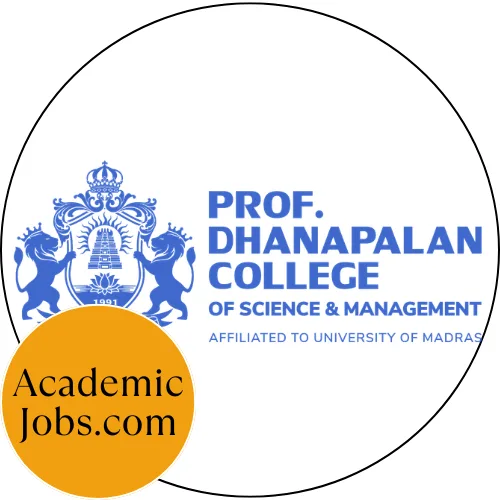  Prof. Dhanapalan College of Science and Management