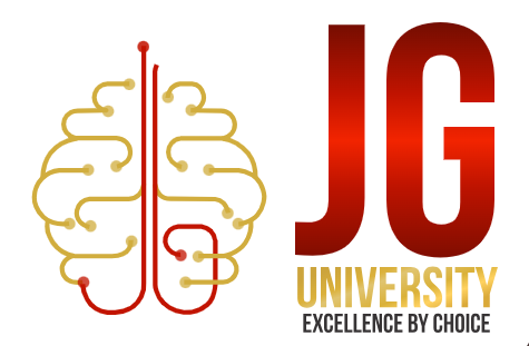 JG University logo