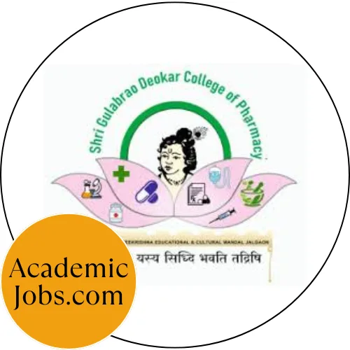  Shri Gulabrao Deokar College of Pharmacy, Jalgaon